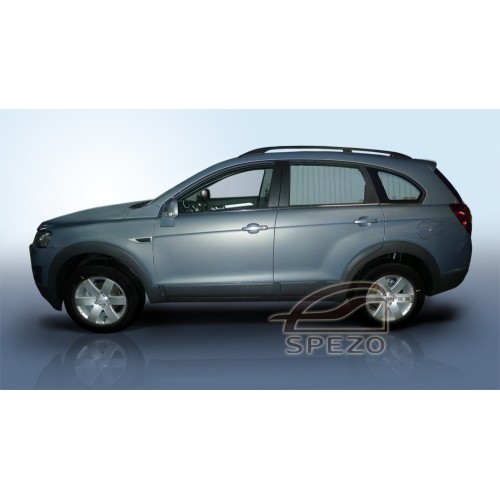 Chevrolet Captiva/C140- Полный комплект штор двухслойные со складками