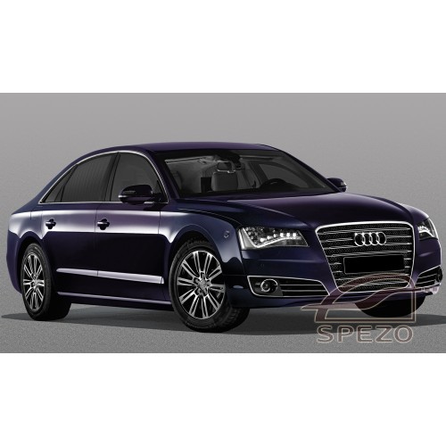 AUDI A8/D4- Полный комплект штор (двухслойные со складками)